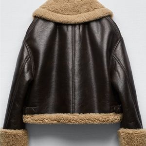 Zara double faced jacket